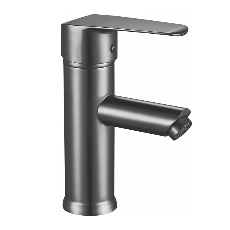 Gunmetal grijze wastafelkraan