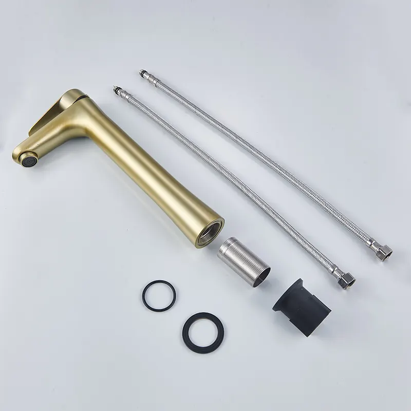 Brushed Gold Bathroom Tap