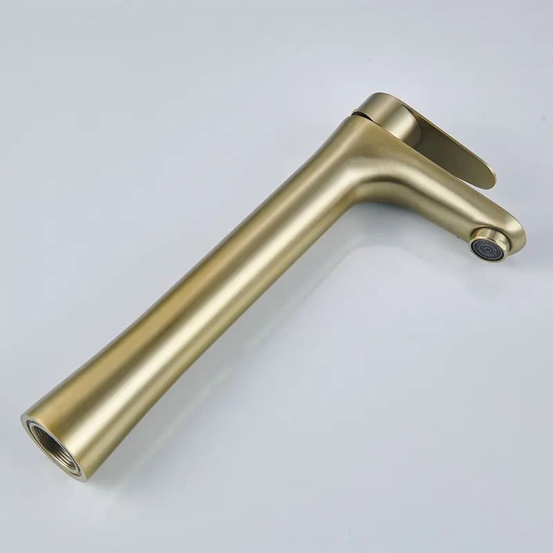 Brushed Gold Bathroom Tap