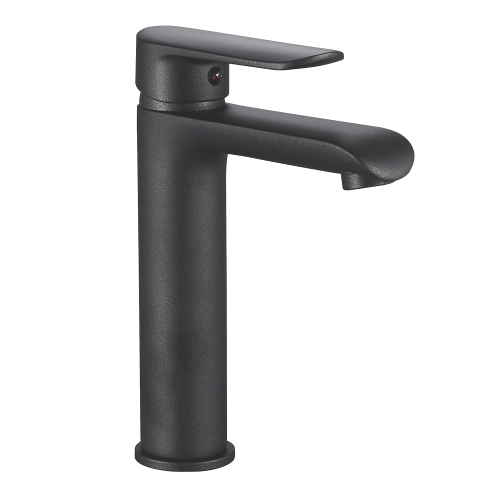 Matte Black Minimalist Basin Faucet