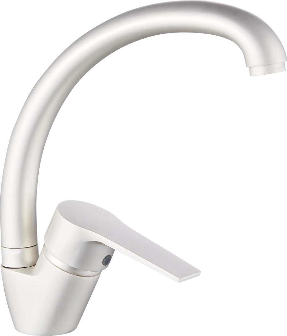 Matwitte commerciële keukenkraan