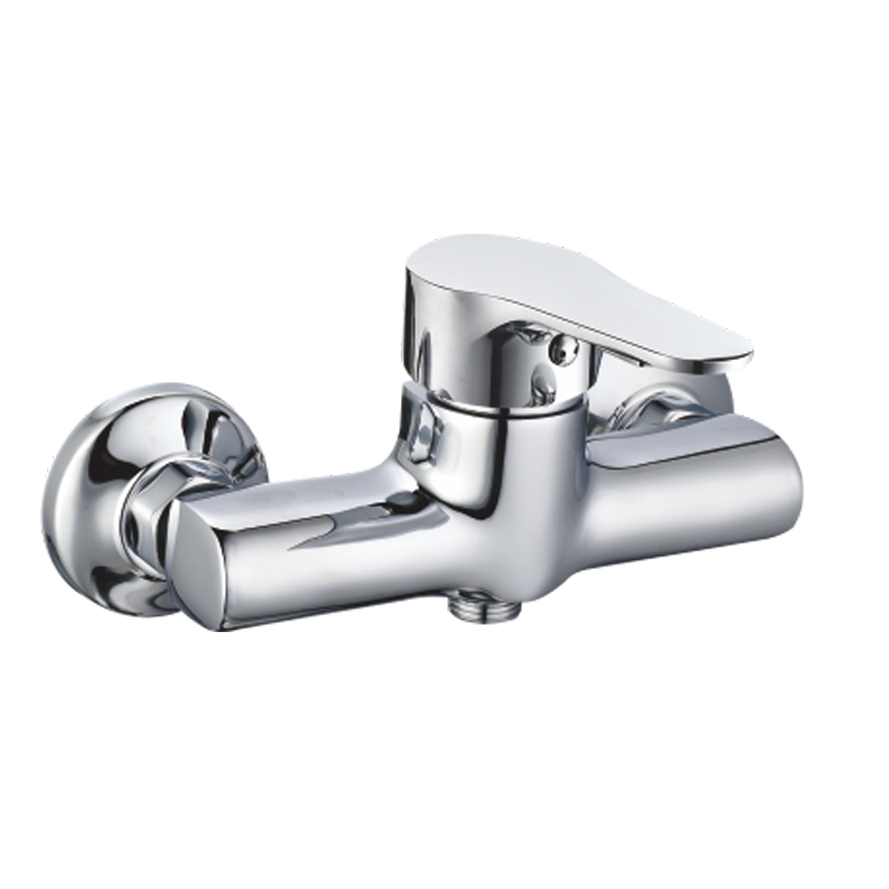 Drieweg inbouwmengkraan