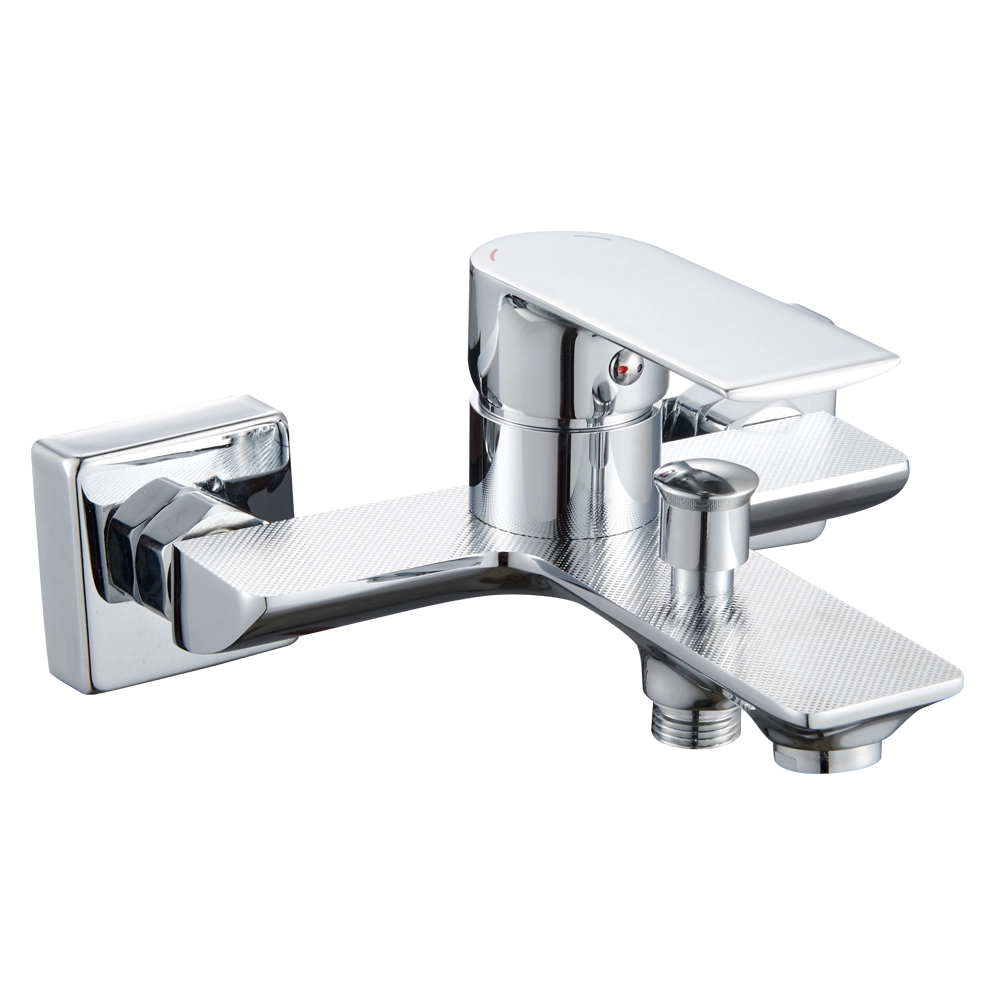 Drieweg warm- en koudwaterkraan