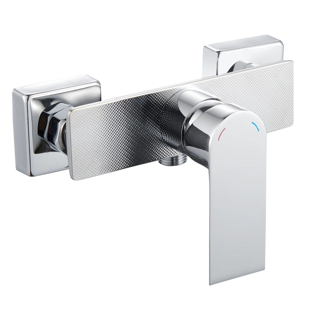Wandgemonteerde douchekraan met dubbele bediening